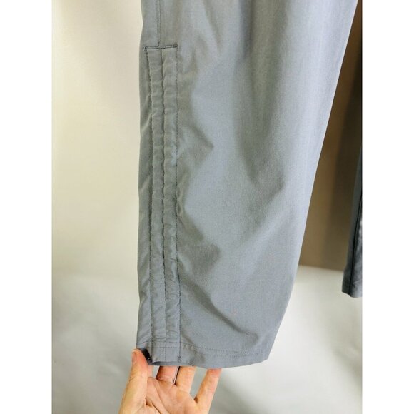 Athleta Aspire Pull On Zip Pocket Ankle Pants Joggers Gray - Picture 5 of 10